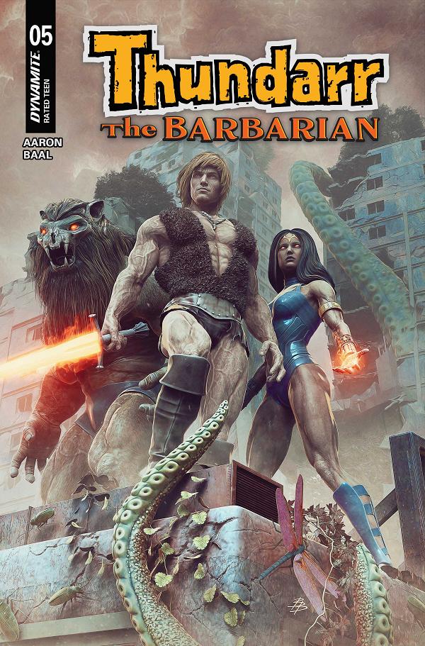 Thundarr The Barbarian #5 variant cover by Bjorn Barends