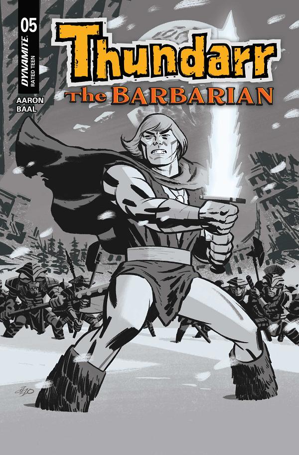 Thundarr The Barbarian #5 variant cover by Michael Cho