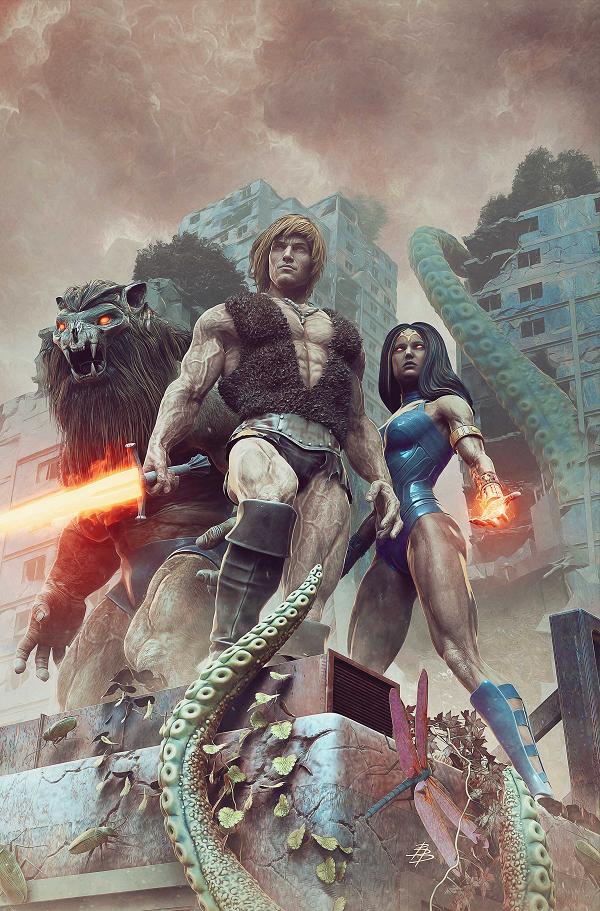 Thundarr The Barbarian #5 variant cover by Bjorn Barends