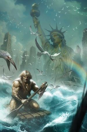 Thundarr The Barbarian #5 CVR I CVR I INC 1:20 FRANCESCO MATTINA VIRGIN cover