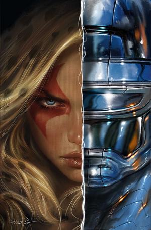 Thundercats X Silverhawks #2 CVR F CVR F LUCIO PARRILLO METAL VIRGIN CVR cover