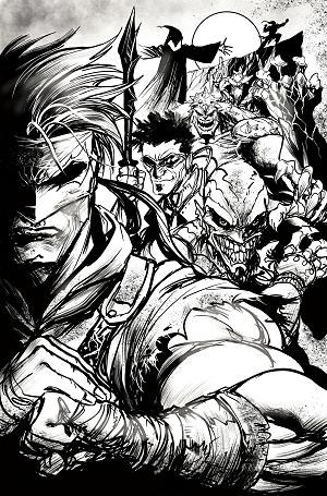 Final Boss #6 CVR F CVR F INC 1:100 TYLER KIRKHAM MATTE FOIL cover