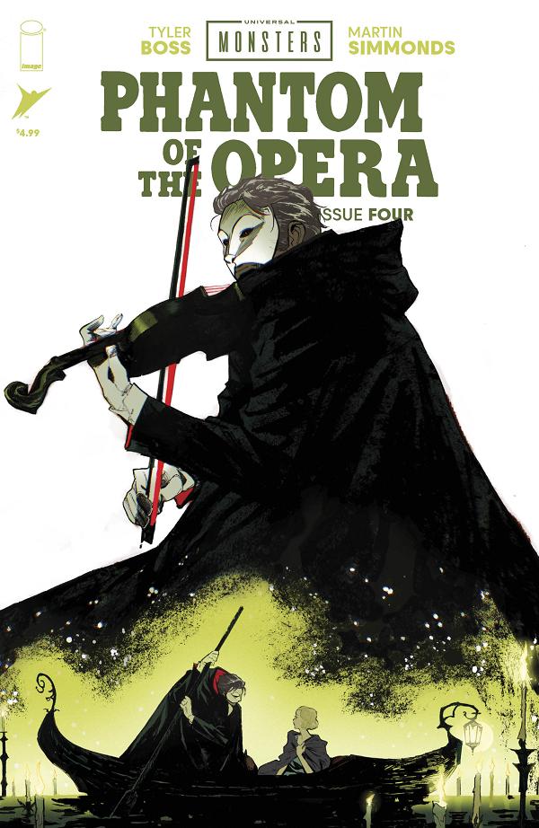 Universal Monsters Phantom Of The Opera #4 CVR F (OF 4) CVR F INC 1:75 ROSSI GIFFORD cover