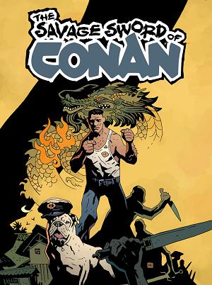 Savage Sword Of Conan TP Vol 04 Direct Market Edition Mike Mignola Cvr (Mr)