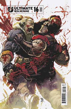 Ultimate Wolverine #16 ALEX LINS VARIANT [1:25] cover