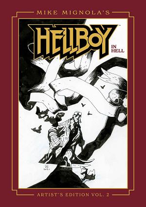 Mike Mignolas Hellboy In Hell Artists Edition HC Book 02 Direct Market Exclusive Mike Mignola Cvr