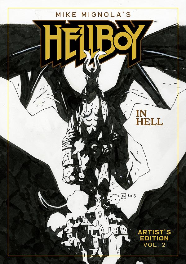 Mike Mignolas Hellboy In Hell Artists Edition HC Book 02 Mike Mignola Cvr