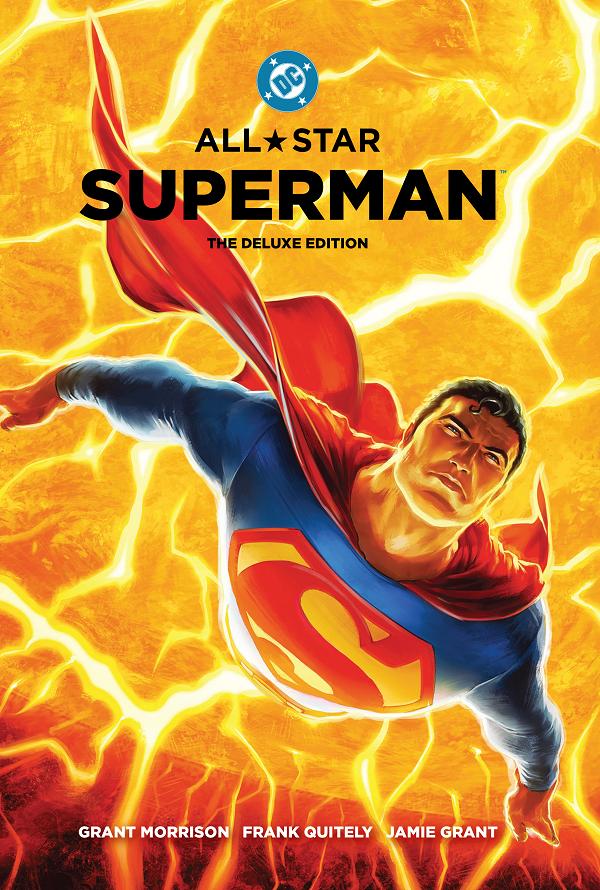 Superman Day 2026 - All Star Superman The Deluxe Edition HC Variant Dust Jacket 