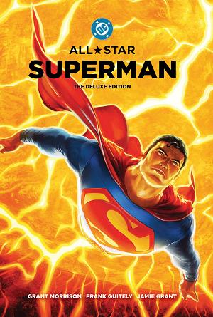 Superman Day 2026 - All Star Superman The Deluxe Edition HC Variant Dust Jacket 