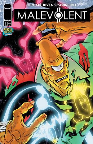 Malevolent #3 CVR B CVR B JOHN BIVENS & FELIPE SOBREIRO INVINCIBLE TEAM UP cover