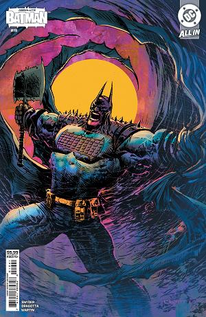 Absolute Batman #19 CVR D CVR D LIAM SHARP CARD STOCK cover