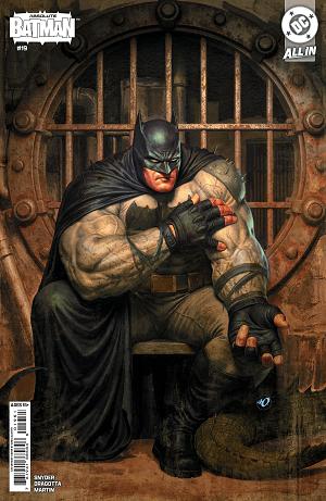 Absolute Batman #19 CVR E CVR E INC 1:25 ARIEL OLIVETTI CARD STOCK cover