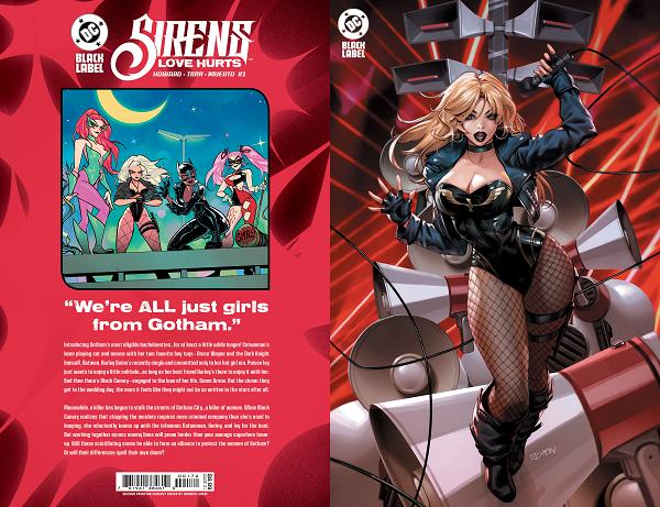 Sirens Love Hurts #1 cover
