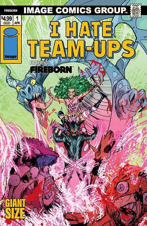 Fireborn #1 CVR N CVR N PATRICK MULHOLLAND I HATE FAIRYLAND TEAM UP cover
