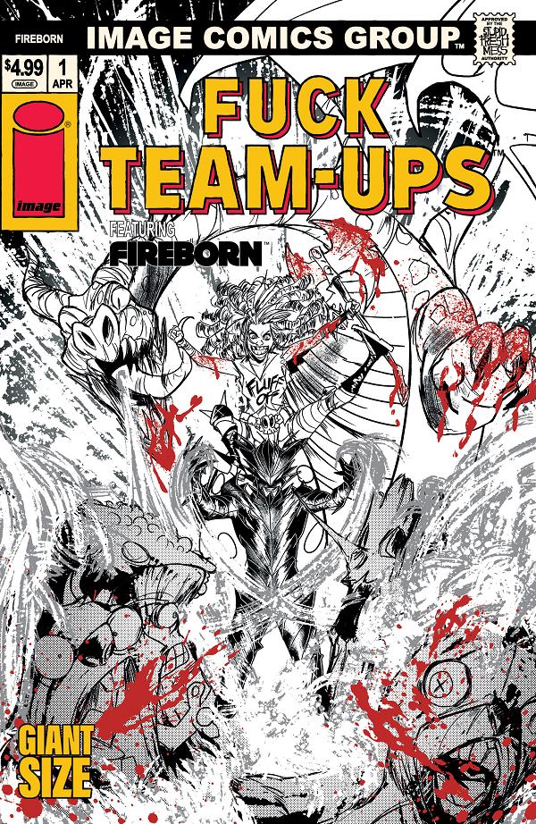 Fireborn #1 variant cover by Patrick Mulholland