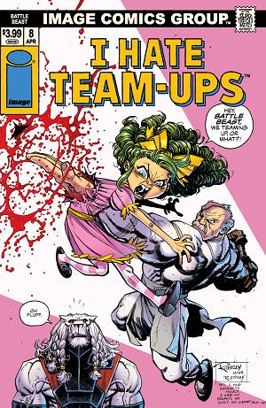 Invincible Universe Battle Beast #8 CVR G CVR G RYAN OTTLEY I HATE FAIRYLAND TEAM UP cover