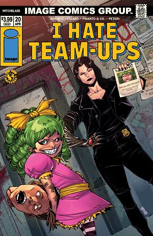 Witchblade #20 CVR D CVR D GIUSEPPE CAFARO I HATE FAIRYLAND TEAM UP cover