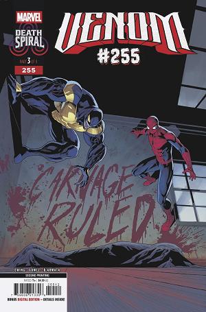 Venom #255 CARLOS GOMEZ 2ND PRINTING VARIANT [DS] cover