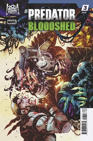Predator: Bloodshed #3 FEDERICO VICENTINI VARIANT [1:25] cover