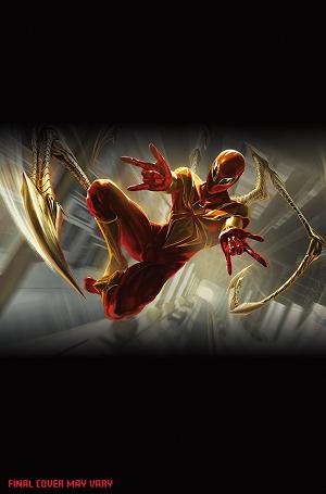 Iron Man #5 KEVIN GLINT MAGIC: THE GATHERING VIRGIN VARIANT [1:50] cover