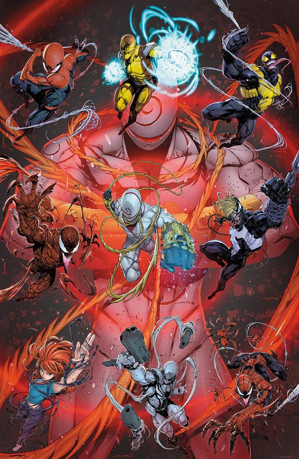 Amazing Spider-Man/Venom: Death Spiral - Body Count [Ds] #1 IBAN COELLO COMPLETE DEATH SPIRAL VIRGIN VARIANT [DS] [1:100] cover