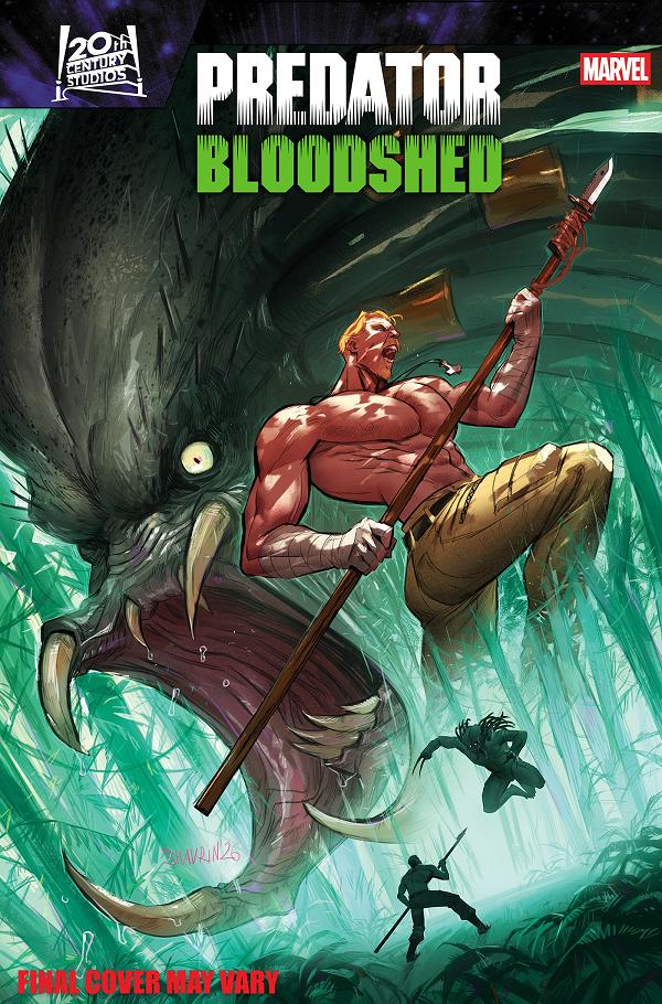 Predator: Bloodshed #4 IVAN SHAVRIN VARIANT [1:25] cover