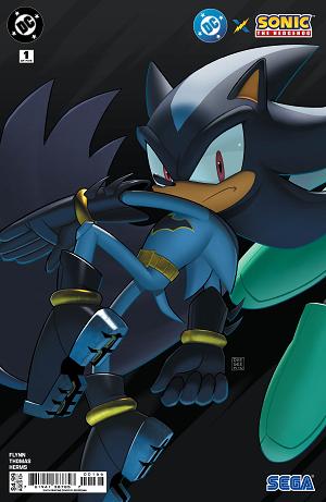 Dc X Sonic The Hedgehog #1 cover