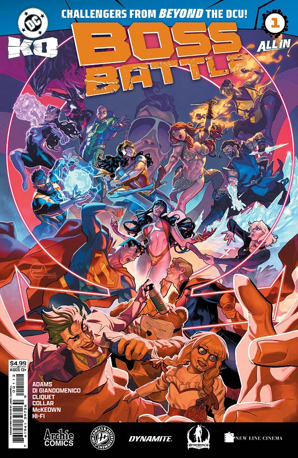 Dc K.o. Boss Battle #1 cover