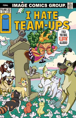 Feral #22 CVR D CVR D TONY FLEECS I HATE FAIRYLAND TEAM UP cover