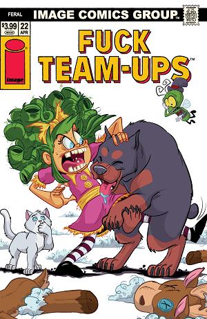 Feral #22 CVR E CVR E TONY FLEECS I HATE FAIRYLAND TEAM UP NSFW cover