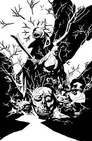 Red Roots #1 CVR I CVR I INC 1:50 MIKE MIGNOLA B&W VIRGIN cover