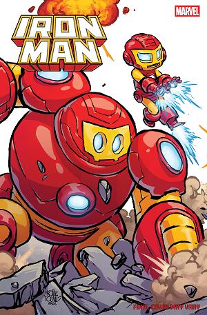 Iron Man #3 SKOTTIE YOUNG 4-PART CONNECTING VARIANT cover