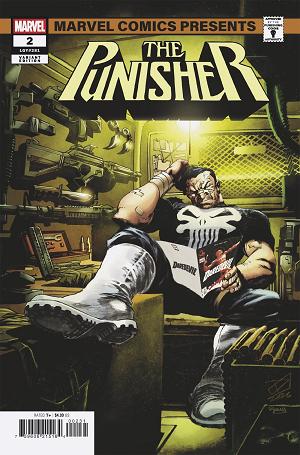 Punisher #2 DEVMALYA PRAMINIK MARVEL COMICS PRESENTS VARIANT cover