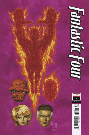 Fantastic Four #9 JOE JUSKO VARIANT cover