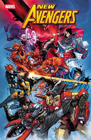 New Avengers #10 SERGIO DAVILA VARIANT cover