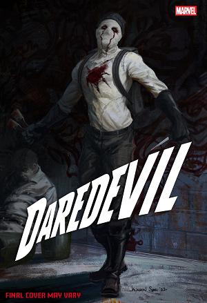 Daredevil #1 JACKSON SZE MARVEL TELEVISION VARIANT cover