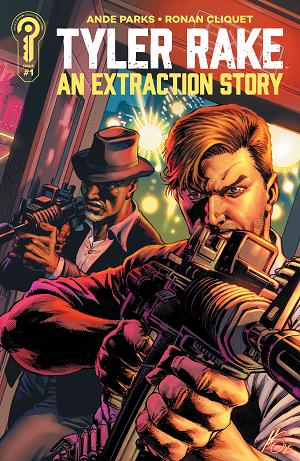 Tyler Rake: An Extraction Story Cover A Declan Shalvey #1 Cover B Marco Santucci cover