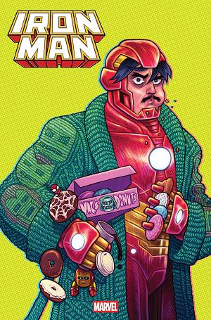 Iron Man #4 DAN HIPP VARIANT cover