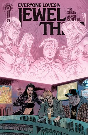 Everyone Loves A Jewel Thief Cover A Aaron Campbell #1 Cover B Tim Seeley cover