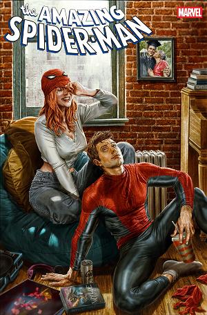 Amazing Spider-Man #27 LEE BERMEJO AMAZING VISIONS VARIANT [DS] cover