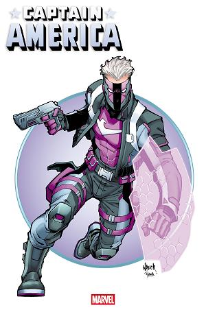 Captain America #9 TODD NAUCK ICONIC VARIANT cover