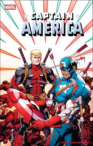 Captain America #9 MARK BAGLEY APRIL POOL'S DAY VARIANT cover