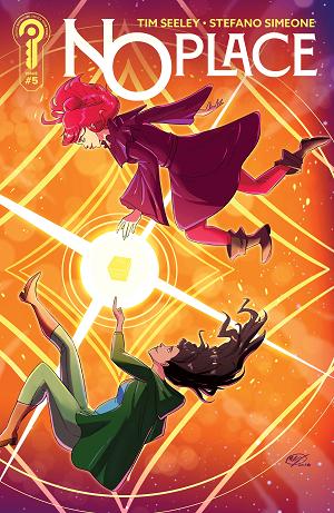 No Place Cover A Stefano Simeone #5 Cover B Megan Huang cover