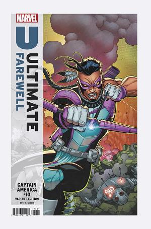 Captain America #10 RON LIM ULTIMATE FAREWELL VARIANT cover