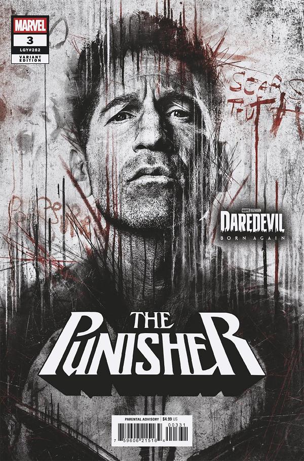 Punisher #3 MARVEL TELEVISION VARIANT cover