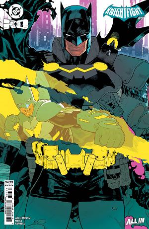 Dc K.o. Knightfight #3 CVR C (OF 4) CVR C JEFF SPOKES CARD STOCK cover