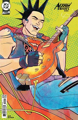 Action Comics #1094 CVR D CVR D ANNIE WU PUNK ROCK CARD STOCK cover
