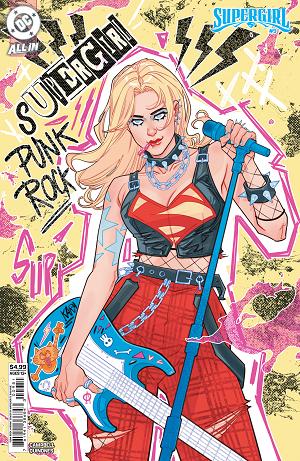 Supergirl #9 CVR F CVR F MARGUERITE SAUVAGE PUNK ROCK CARD STOCK cover