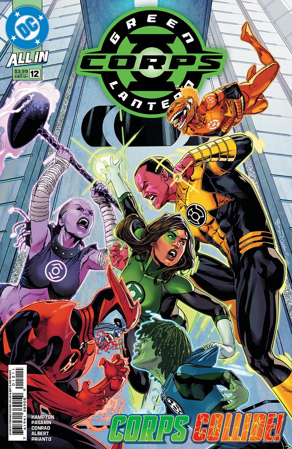Green Lantern Corps #12 CVR A FERNANDO PASARIN & OCLAIR ALBERT cover