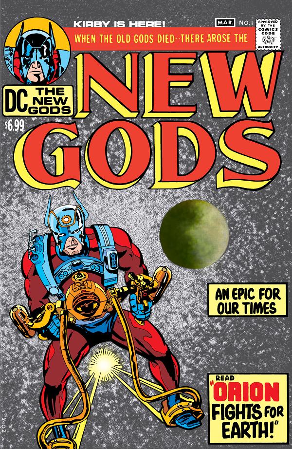 New Gods #1 CVR B FACSIMILE EDITION CVR B JACK KIRBY FOIL cover